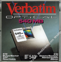 Verbatim 540 MB MO Disk R/W
